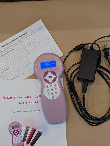 Quantum Wave Scalar Laser Pain Relief, Skin, Antiaging, Inflammation,